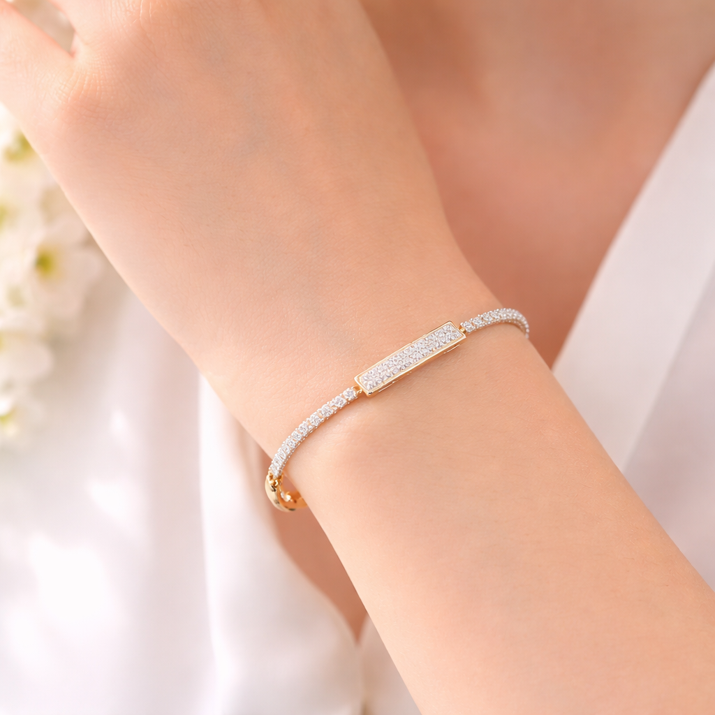 Crystal Bar Bracelet