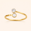 Dual Stone Ring