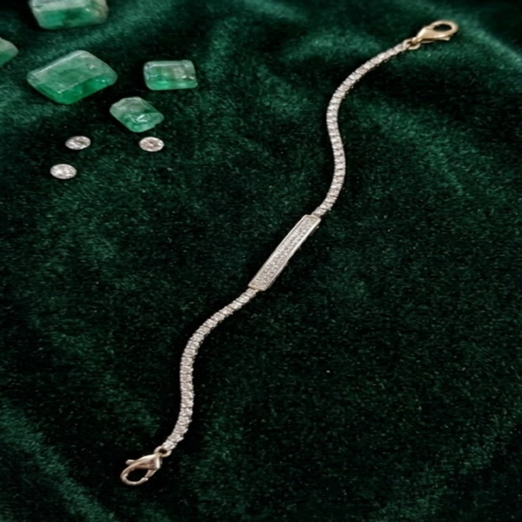 Crystal Bar Bracelet