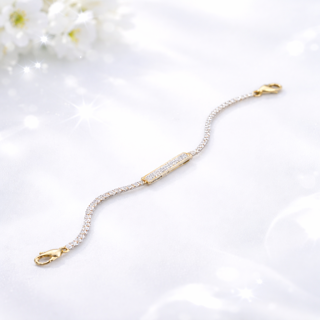 Crystal Bar Bracelet