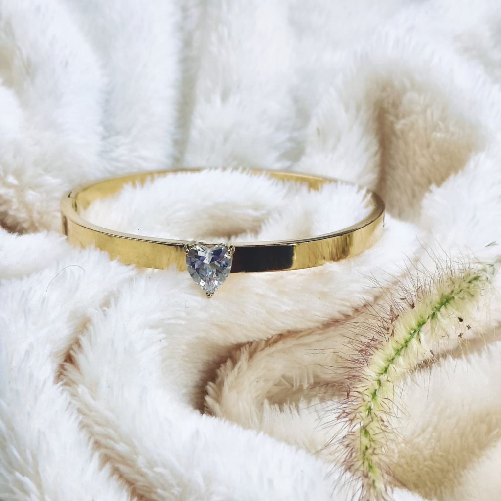 Minimal Crystal Bangle